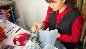 Craft elegant designs in a Hue embroidery workshop